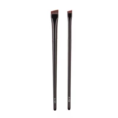 China High Quality Brow Contour Brush Eyeliner Brush Wooden Eyebrow Liner Sweep Makeup Tools for sale