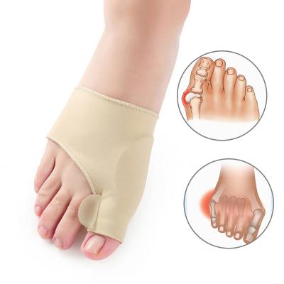 China Toe Toe Separator Hallux Valgus Bunion Corrector Orthotics Feet Bone Thumb Adjuster Correction Pedicure Sock Straightener for sale