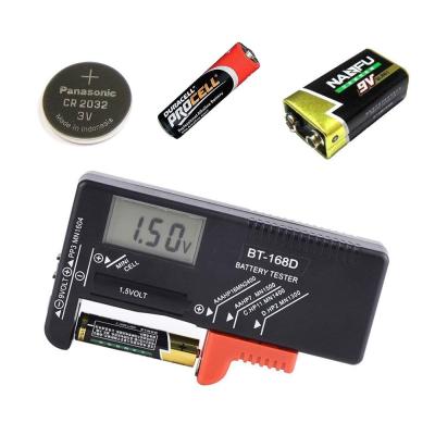 China Pro Digital BT168D BT168 Battery Capacity Tester LCD BT-168D Controller for 9V 1.5V AA D.C.A. Cell C D Batteries BT-168 SB88 for sale