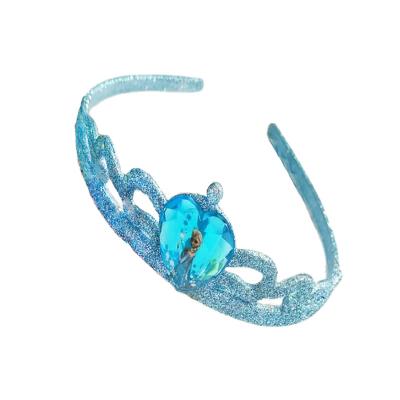 China Wholesale Cute Crystal Hair Accessories Large Crown Princess Fashion Crown Tiara for sale