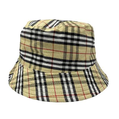 China Wholesale Empty Dobby Design Your Own Custom Reversible Plain Cotton Bucket Hat for sale