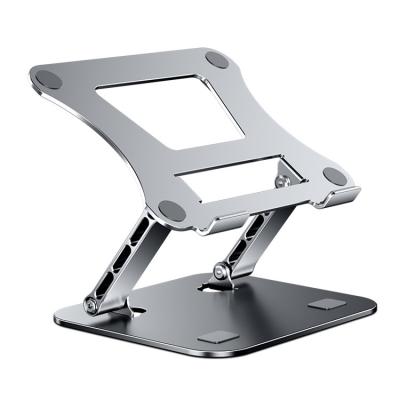 China (Size) 2022 New Arrival Simple Design Adjustable Metallic Sturdy Support With Adjustable Folding Laptop Stand for sale