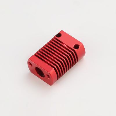 China OEM Aluminum Anodizing Supply Customized Radiator Aluminum Alloy Parts Peep CNC Milling Parts Machining for sale