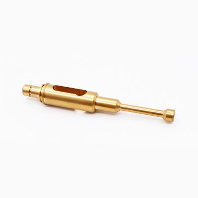 China CNC Aluminum Spindle Spindle Parts Machining Brass Aluminum Alloys Anodized Shaft Parts for sale