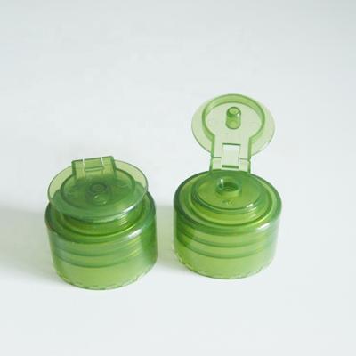 China Non puddle china supplier round plastic flip top cap 28/410 cosmetic cap 24mm and 28mm plastic butterfly cap for sale