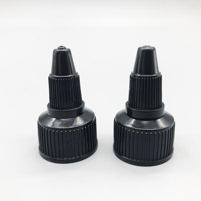 China Non Spill Customized Color Screw Cap 20mm Plastic Twist Top Cap Screw Cap for sale