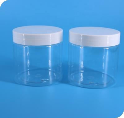 China 200ml plastic jar, clear plastic canned food suzhou haotuo jam jar pet container for sale