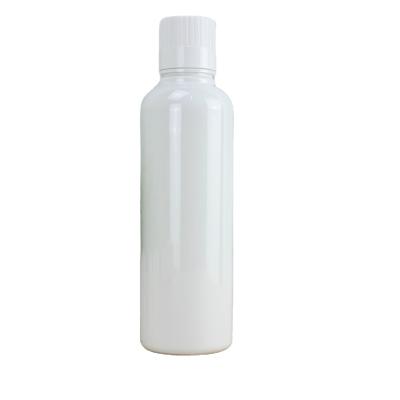 China Non Spill Empty 600ml White PET Round Bottle Free Sample Eco - Friendly for sale