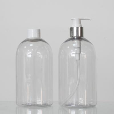 China BEAUTY wholesale 500ml hand wash liquid custom PACKAGING clear plastic bottle for sale