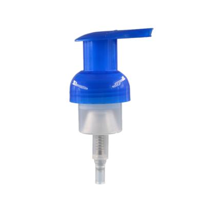 China Non Spill Plastic Bule Soap Bottle Foam Pump Dispenser Liquid Sprayer Pumps for sale