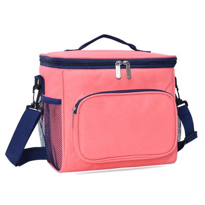 China Wholesale Custom Eco Friendly Waterproof 600D Oxford Eva Large Capacity Insulated Thermal Cooler Shoulder Picnic Bag Lunch Bags for sale