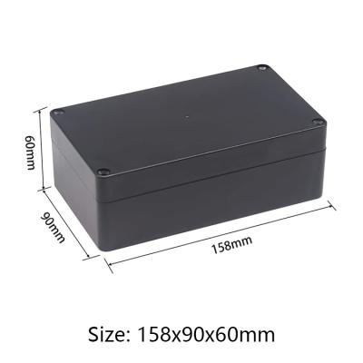 China Outdoor Electronic Equipment Manufacturer ABS Plastic Waterproof Universal PCB Circuit Boards Project Box For Electronics 158 x 90 x 60 mm for sale