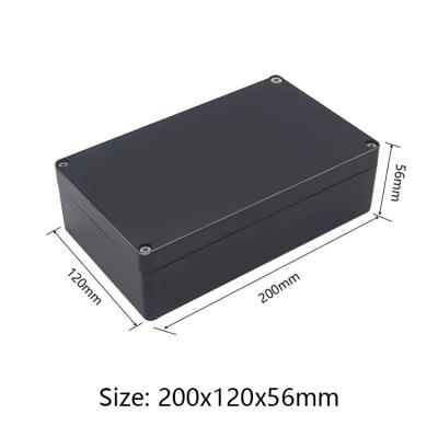 China Outdoor Custom Waterproof Plastic PCB Control Box200x120x56mm Electronic Equipment Junction Box Battery Box Electronics Enclosure for sale