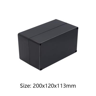 China Electronic Hardware Outdoor Waterproof ABS Plastic Enclosure Junction Box For PCB Electronic Components 200x120x113 for sale