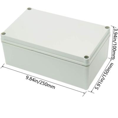 China Install PCB Panel Custom Fabricating Waterproof ABS Enclosure Case Plastic Box Shell Electronics Enclosure For Inverter 250 x 150 x 100 mm for sale