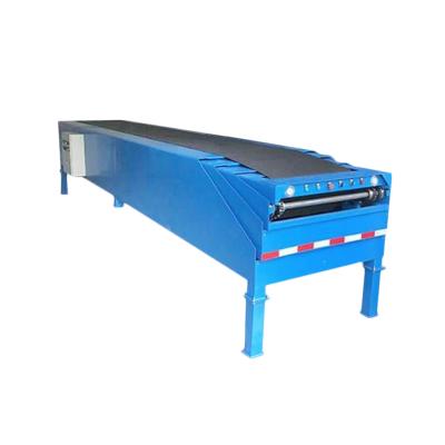 China Oil Resistant Fixed Multistage Telescopic Retractable Loading And Unloading Conveyor Machine for sale