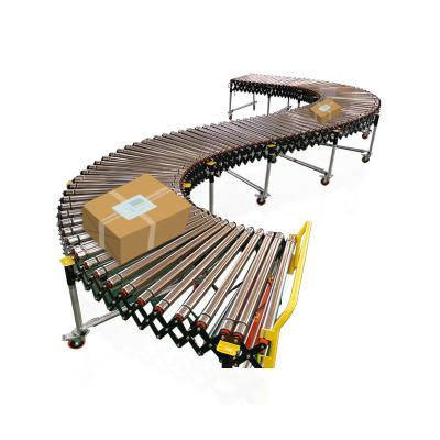 China Lateral Stability Packaging Hot Sale Accessories O Ring Extension Belt Driven Roller Conveyor for sale