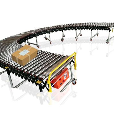 China Side Stability Conveyor Roller Steel Belt Driving Powered Roller Conveyor For Assembly Line for sale