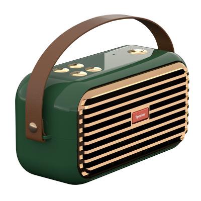 China 2022 New Double Speaker X7 Retro Radio Portable Outdoor Portable Speaker for sale