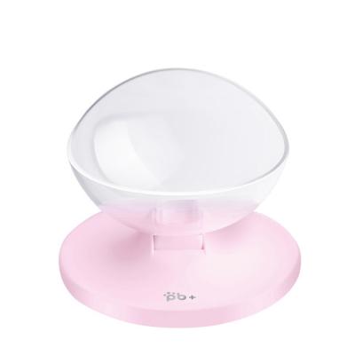 China Sustainable Adjustable Pet Eating Bowl Drinking Cat Feeder Puppy Bowls Water Tableware Plastic Dog Drinking for sale