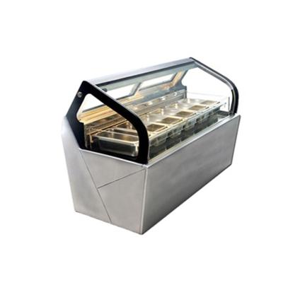 China Horizontal Single-Temperature Ice Cream Display Cabinets On Tabletop Freezer for sale