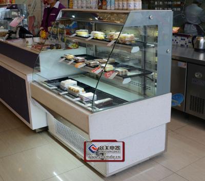 China Single-temperature refrigerating showcase for displaying breads, desserts cakes and pastries for sale