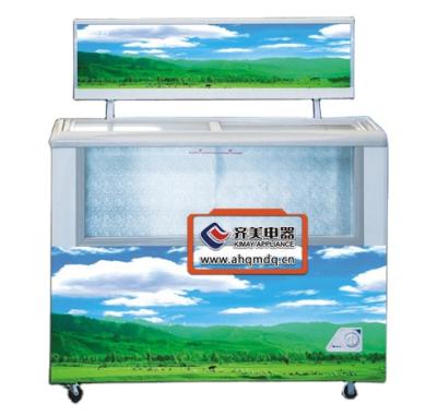 China 14QC Single-Temperature Stand Up Cooler Mini Freezer Upright Vertical Cooling Display Refrigeration Showcase for Popsicle and Ice Cream Ice Rack for sale