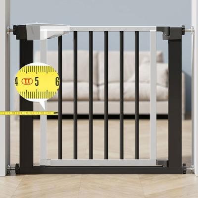 China Baby Product Baby Gate Door Barrier Extra Wide for Stairs & Doorways, Pressure Mounted Baby Safety Gates BG01-B for sale