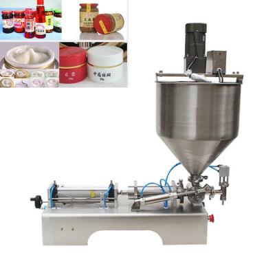 China Beverage head viscous liquid high quality single edible oil glue tomato sauce liquid chillies glue filling machine for sale