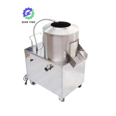 China Potato Easy To Operate Automatic Industrial Ginger Roller Washing Potato Skin Peeling Machine For Restaurant for sale