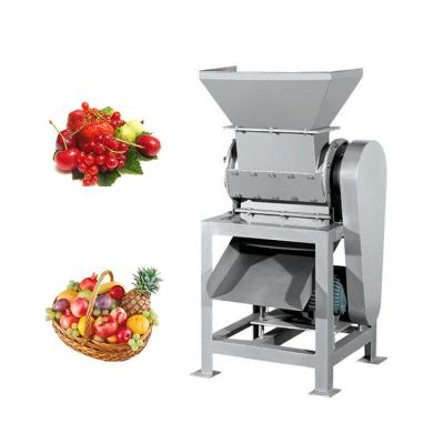 China Pre-cooked Softened Stone Fruit Fruit Juicer Electric Industrial Large Vegetable Mango Crushing Machine Apple Fruit Crusher Machine For Home Use for sale