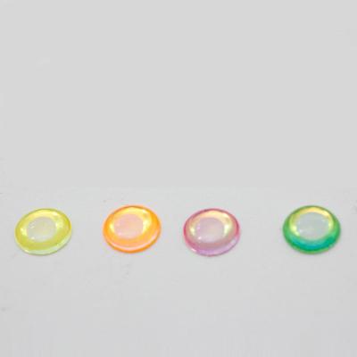 China Outdoor Fishing Activity 100pcs/bag 5mm Holographic Green Purple Yellow Artificial Fish Eyes Lure Crystal Fishing Eye For Making Fishing Lure for sale