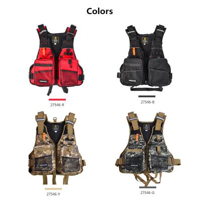 China Waterproof Hot Selling Multi-pocket Fly Fishing Vest Adjustable Waist Backpack for sale