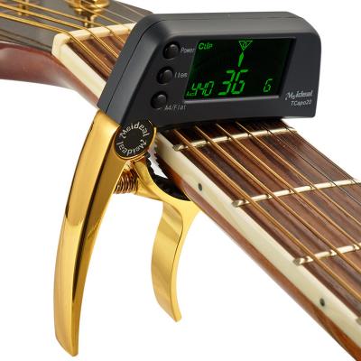 China Acoustic Tuner Capo For Tone Adjusting Flange Key Quick Change Guitar Lover Musical Instrument Electric Guitar Ukulele for sale