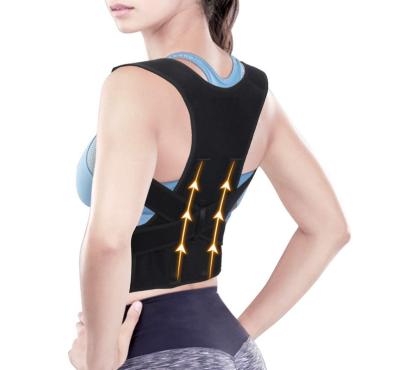 China Back Support Belts Seat Corrector Adjustable Back Shoulder Correction Brace Belt Clavicle Hump Breathable Material Back Pain Relief for sale