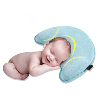 China High Quality Massage Prevent Plagiocephaly Memory Foam Head Shaping Baby Pillow For 0-12 Months Baby for sale