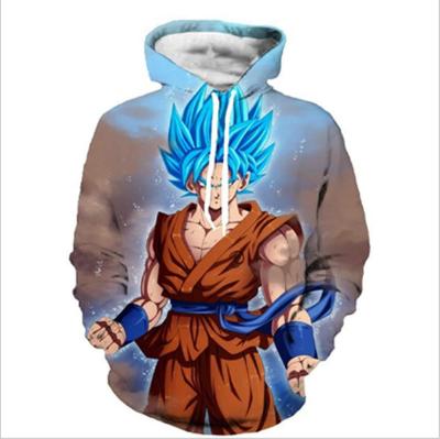 China Creative DragonBall Pattern Mens Womens Hoodie 3D Print Breathable Graphic Hooded Unisex Pullover Sweatshirts for sale