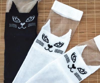 China 2019 Fashion Children Girl Boy Antibacterial Newborn Animal Pattern Baby Sock Top Sock Toddler Cat Cotton Cute Cartoon Infant for sale