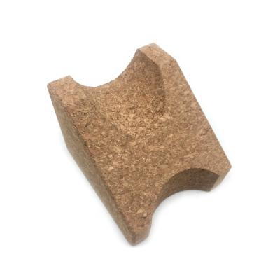 China 11.3cm x 10cm x 8.4cm Cork Block Guitar Neck Rest natural CG113100084 for sale