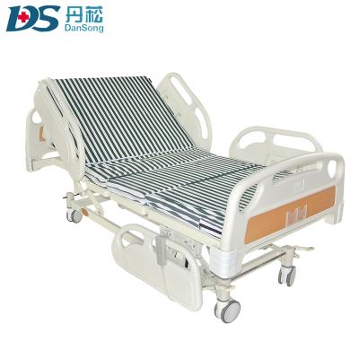 China 3 function Hengshui electric adjustable dansong bed with guardrails for sale for sale