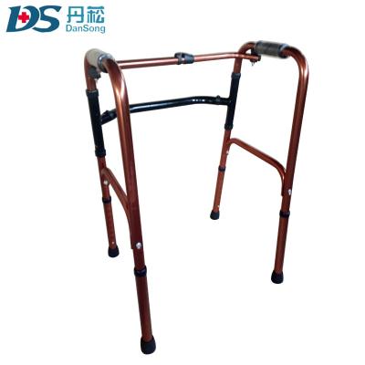 China High Quality Walker Rollator Height Adjustable Folding Commode Walker With Seat for sale