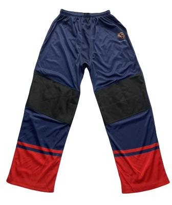 China Available Pants OEM Logo Customized Ice Roller Hockey Pants Fully Sublimation Hockey Pants From Apparel Factory for sale