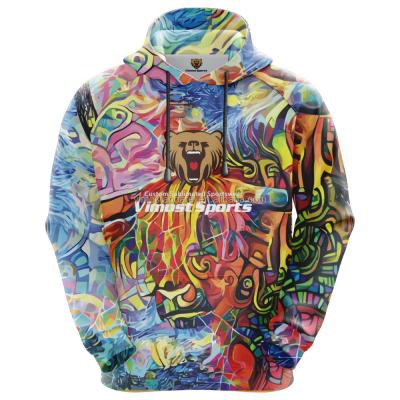 China Breathable Hoodies and Sweatshirts Men's Denim Brown Pullover Printed Plus Size Hoodies Fashion Hoodies New for sale