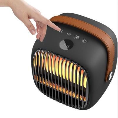 China Tip-Above Hot Sale Protection 2 in 1 Heater Cooler Fan Bluetooth Speaker Mini Desktop Home Use Electric Radiator for sale