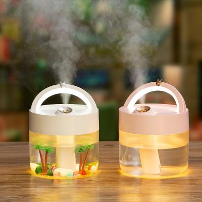 China Car Long Time Ultrasonic Air Humidifier 3000mAh Portable Small Air Humidifier for sale