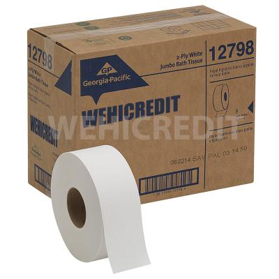 China Small Recycled Pulp Price No Name Commercial Recycled 2 3 4 Ply Degradable Brazil Big Roll Big Chinese Toilet Paper for sale