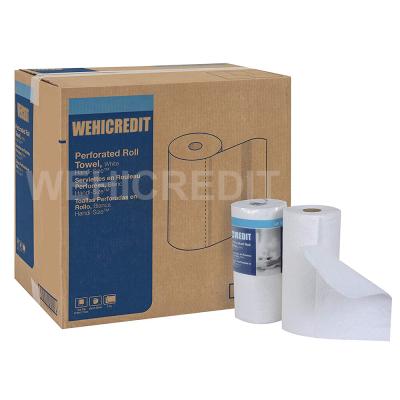 China Virgin Wood Pulp 28GSM 1300G Centerfeed Disposable Organic Eco Friendly Industrial Kitchen Tissue Paper Roll for sale