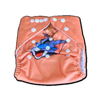 China High Quality Printed Reusable Baby Cloth Diaper Absorbent Fitted Insert For Baby Supplier Wholesale Manufacturers for sale