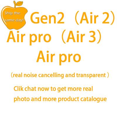 China Wholesale Good Quality In-ear Airoha ANC Airpro 3 chip jerry 1562a Real Air Pro 3 GEN 2 3 Radio Earphone Noise Reduction Headset TWS for sale