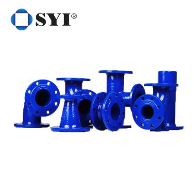 China SYI Ductile Iron Flanged Pipe Fittings For Water Or Sewerage Pipeline Projects for sale